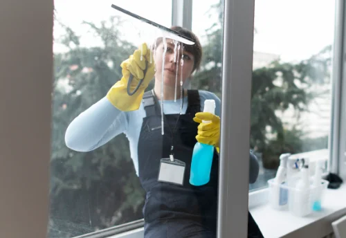 Nettoyage de vitres intérieures et extérieures à Montpothier